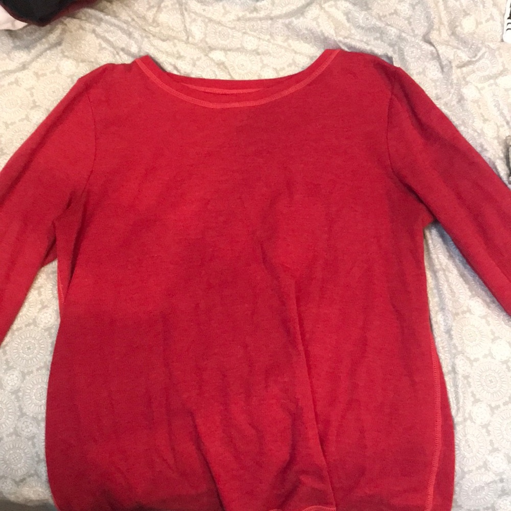 Red Long Sleeve